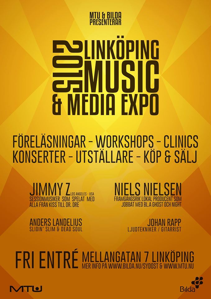 LINKÖPING MUSIC & MEDIA EXPO 2015