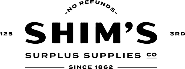 shims surplus supplies logo