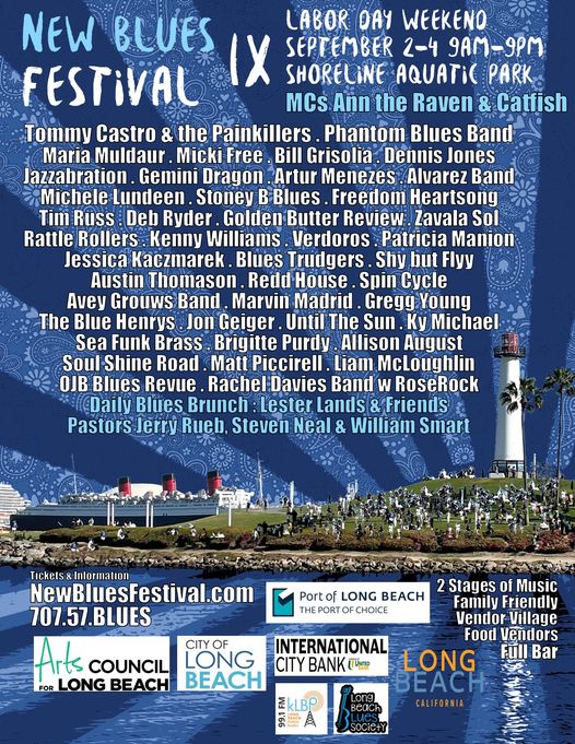 New Blues Festival Long Beach lineup